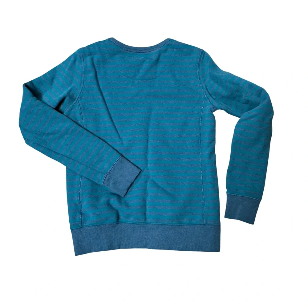 Nike‎ Athletic Dept Kids Crewneck Striped Long Sleeve Sweatshirt Size M